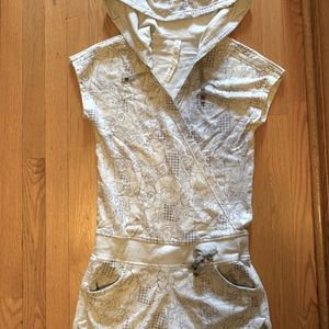 Lululemon shorts hooded romper
